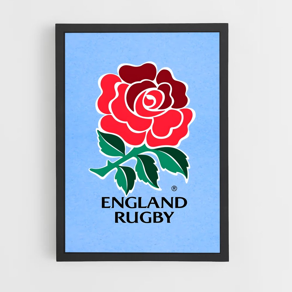 Poster England Rugby Spirit (vue 2)